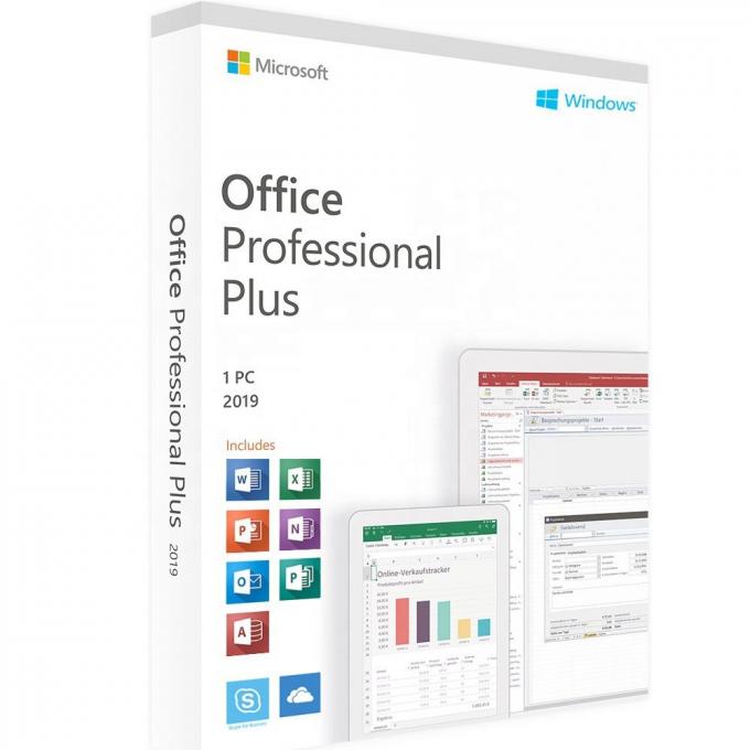 Chiave genuina 2019 della licenza di chiave più professionale del prodotto di Microsoft Office