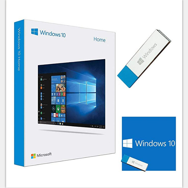 Windows 10 Home USB Win 10 Home Lincense Boxs Package Win 10 Home Retail Boxs Microsoft Software